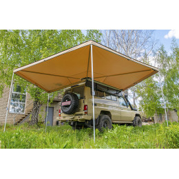 Маркиза автомобильная РИФ веерная 2,5х2,5 м (правая)