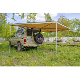 Маркиза автомобильная РИФ веерная 2,5х2,5 м (правая)