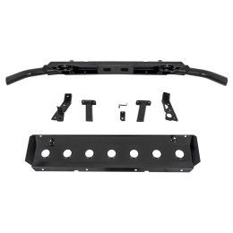 Бампер передний силовой/защита штатного бампера РИФ Renault Duster 2015-2020 с защитой радиатора 