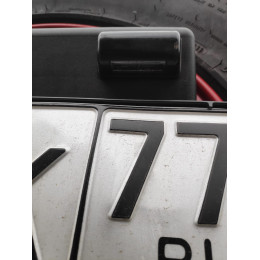 Бампер РИФ силовой задний Toyota Hilux 2015+ с квадратом под фаркоп, калиткой, подсветкой номера