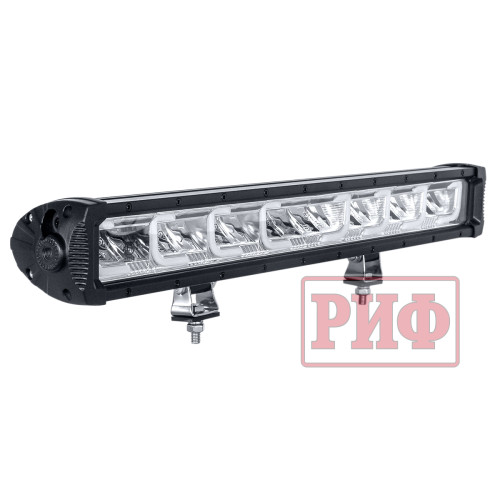 Светодиодная фара водительского света РИФ с ДХО 561 мм 128W