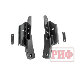 Бампер передний силовой/защита штатного бампера РИФ УАЗ Патриот 2015+ с защитой рулевых тяг стандарт