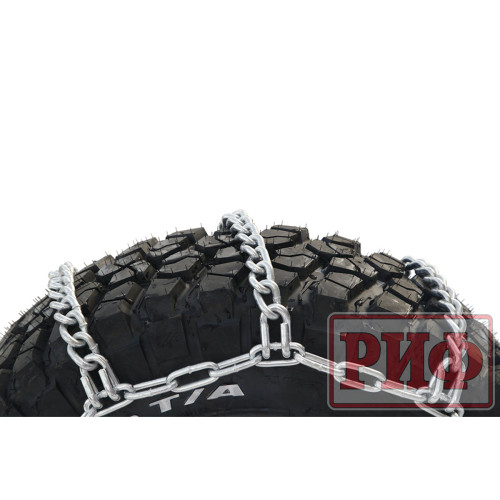 Цепи противоскольжения РИФ Вилочный погрузчик "лесенка" 30 мм, 8.15x15 (к-т 2 шт.)