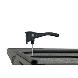 Крышка кузова Toyota Tundra 2014-2016 трёхсекционная, алюминиевая, черная (5,6 фута - 170,8 см)