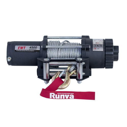 Лебёдка электрическая 12V Runva 4500A lbs