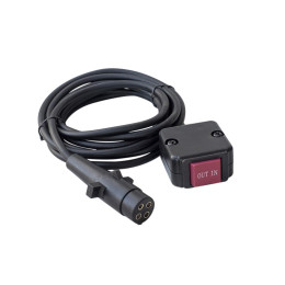 Лебёдка электрическая 12V Runva 4500A lbs (синтетический трос)