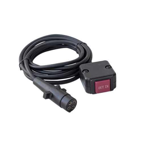 Лебёдка электрическая 12V Runva 4500A lbs (синтетический трос)