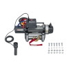 Лебёдка автомобильная электрическая 12V Runva 9500 lbs 4350 кг влагозащищенная, стальной трос