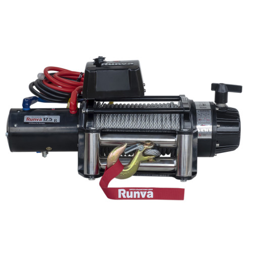 Лебёдка электрическая 24V Runva 12500 lbs 5670 кг (влагозащищенная)