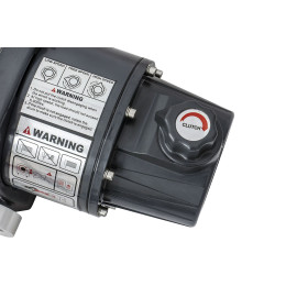 Лебёдка электрическая двухскоростная 12V Runva 10000 lbs 4500 кг (синтетический трос)