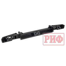 Бампер РИФ силовой задний УАЗ Хантер с фонарями, возможностью установки фаркопа, лифт 65 мм