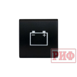 Кнопка ВКЛ/ВЫКЛ, голубой, BATTERY TOYOTA 22x22