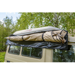 Маркиза автомобильная РИФ комбинированная (прямоугольная с веерной частью) 2,5х2,5 м (правая)