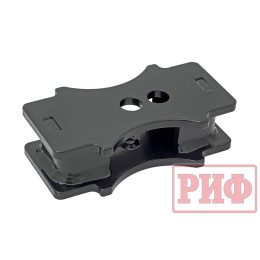 Проставка РИФ рессора-мост H=30 мм (отв.14,5 мм, ось13 мм)