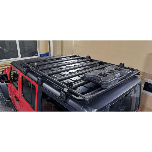 Кронштейны для крепления экспедиционной канистры к алюминиевому багажнику (платформе) РИФ