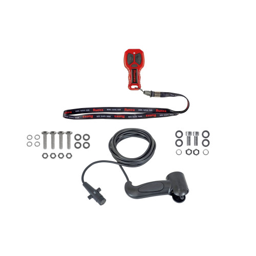 Лебёдка автомобильная электрическая 12V Runva 13500 lbs 6136 кг стальной трос