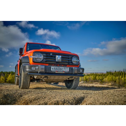 Бампер РИФ силовой передний/защита штатного бампера TANK 300 c защитой радиатора (устанавливается только с площадкой под лебёдку)