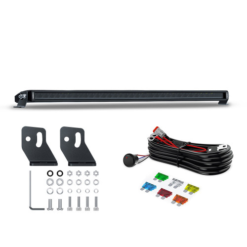 Светодиодная фара водительского света AURORA 1016 мм 200W с RGB подсветкой