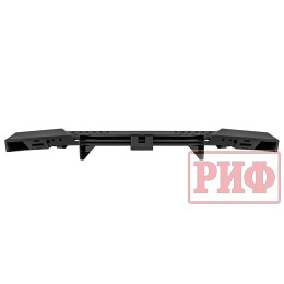 Бампер РИФ силовой задний УАЗ Буханка с фонарями, возможностью установки фаркопа, лифт 65 мм