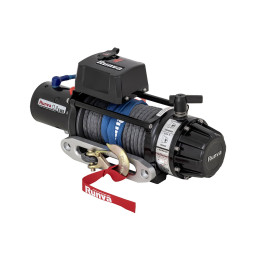 Лебёдка автомобильная электрическая 12V Runva 11000 lbs 5000 кг (влагозащищенная) синтетический трос