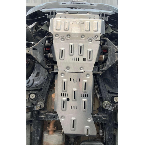 Защита Falcon радиатора, картера, РК, КПП для Tank 300 Off-road version, базовая, алюм. 8 мм