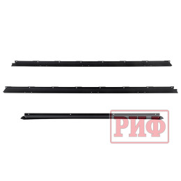 Багажник экспедиционный (платформа) алюминиевый РИФ 1600x2650 мм для ГАЗ Соболь NN с вставкой RIF108-16572 (2 места)