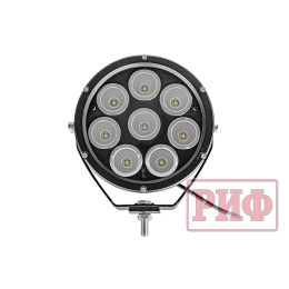 Светодиодная фара водительского света РИФ 180 мм 80W