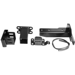 Калитка РИФ в штатный задний бампер УАЗ Хантер с подсветкой номера