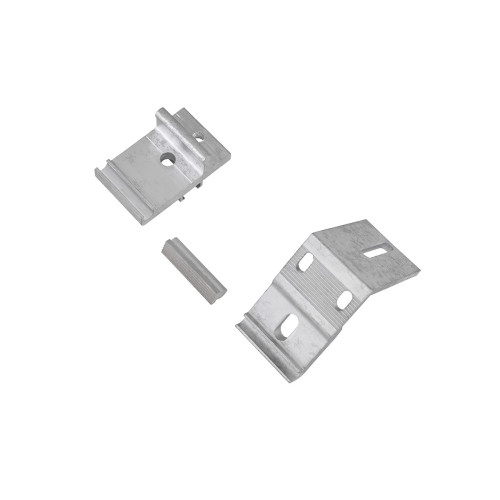 Крышка кузова РИФ для Toyota Hilux 2005-2014, роллета раздвижная, алюминиевая, черная