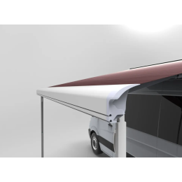 Маркиза автомобильная РИФ 4,0х2,5 м кассетная с электроприводом, корпус белый