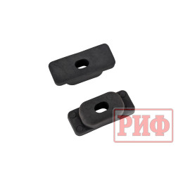 Багажник экспедиционный (платформа) алюминиевый РИФ 1300x2080 мм для Nissan Patrol Y62 (с крепежом)