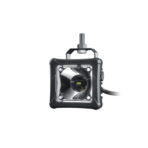 Светодиодные фары дальнего света AURORA 76x76 мм 30W с RGB подсветкой