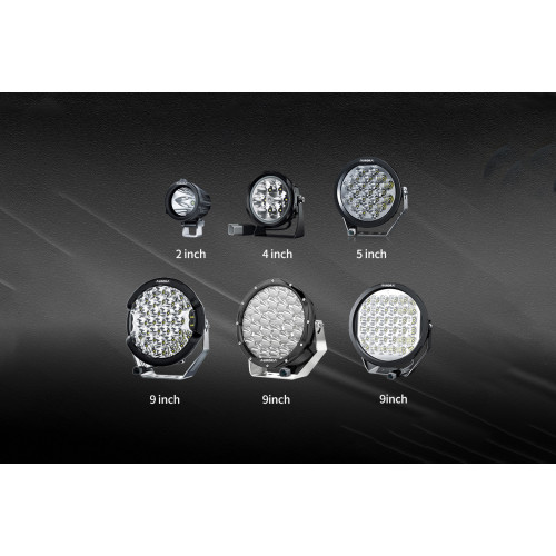 Светодиодные фара комбинированного света AURORA 102 мм 60W (комплект 2 шт)