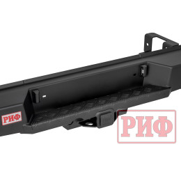 Бампер РИФ силовой задний Changan Hunter Plus с квадратом под фаркоп и фонарями