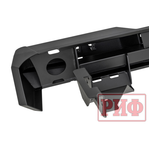 Бампер РИФ силовой задний Changan Hunter Plus с квадратом под фаркоп и фонарями