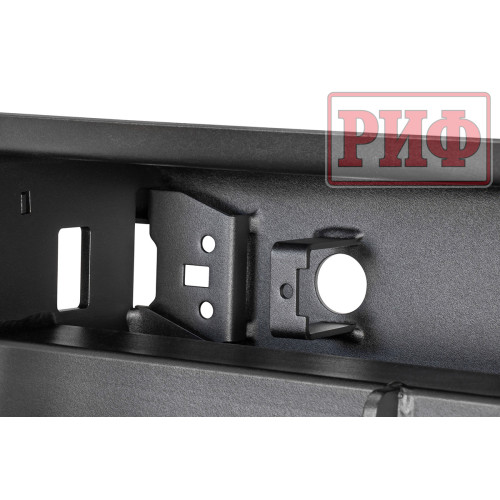 Бампер РИФ силовой задний Changan Hunter Plus с квадратом под фаркоп и фонарями