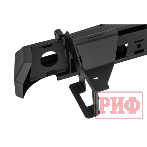 Бампер РИФ силовой задний Changan Hunter Plus с квадратом под фаркоп и фонарями