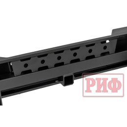 Бампер РИФ силовой задний Changan Hunter Plus с квадратом под фаркоп и фонарями