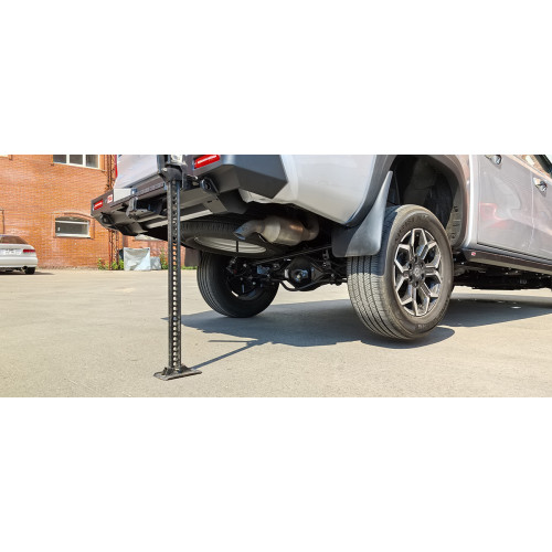 Бампер РИФ силовой задний Changan Hunter Plus с квадратом под фаркоп и фонарями