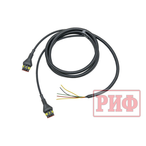 Бампер РИФ силовой задний Changan Hunter Plus с квадратом под фаркоп и фонарями