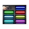 Светодиодная фара комбинированного света AURORA 254 мм 124W LED (серия RGB)