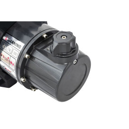 Лебёдка электрическая двухскоростная 12V Runva 12000 lbs 5443 кг (синтетический трос)