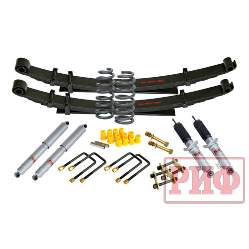 Лифт-комплект РИФ газовый Mitsubishi L200 2005-2015 лифт 40 мм жесткий
