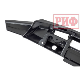 Бампер РИФ силовой передний Mitsubishi Pajero Sport 2015-2020 с фаркопом и защитой радиатора