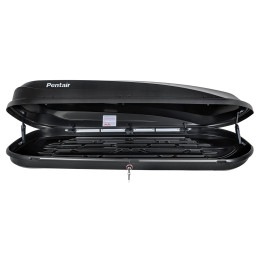 Бокс автомобильный на крышу Pentair RESORT 480L черный глянец, двусторонний