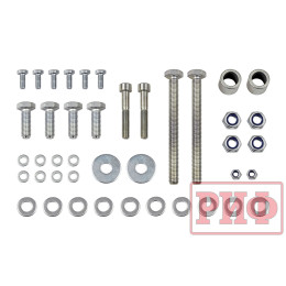 Площадка РИФ под лебёдки EWX4500USR и EWV6000S в штатный бампер Lada Niva Travel