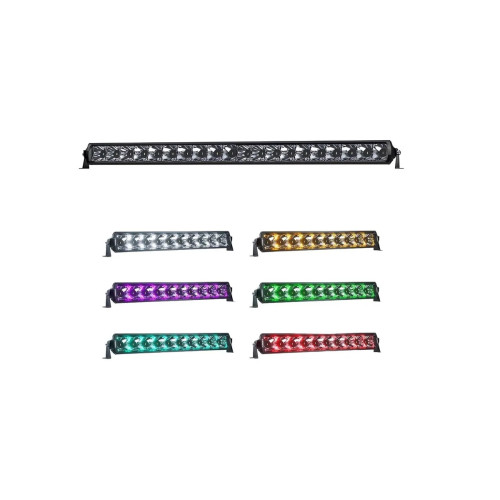 Светодиодная фара дальнего света AURORA 1016 мм 300W LED с RGB подсветкой