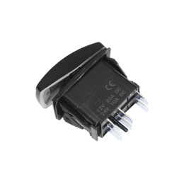 Переключатель ВКЛ/ВКЛ/ВЫКЛ, белый, КОМБО СВЕТ