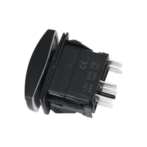 Переключатель ВКЛ/ВКЛ/ВЫКЛ, белый, СВЕТ НА КРЫШЕ