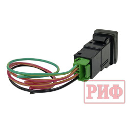 Кнопка ВКЛ/ВЫКЛ, белый, BATTERY TOYOTA 32x22